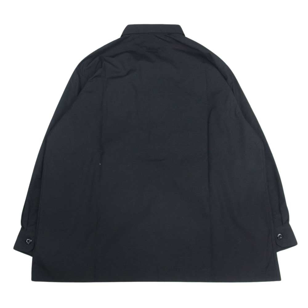 WTAPS ダブルタップス 22AW 222BRDT-SHM03 WTAPS HUEY LS CTPL WEATHER シャツ ブラック系 03【極上美品】【中古】