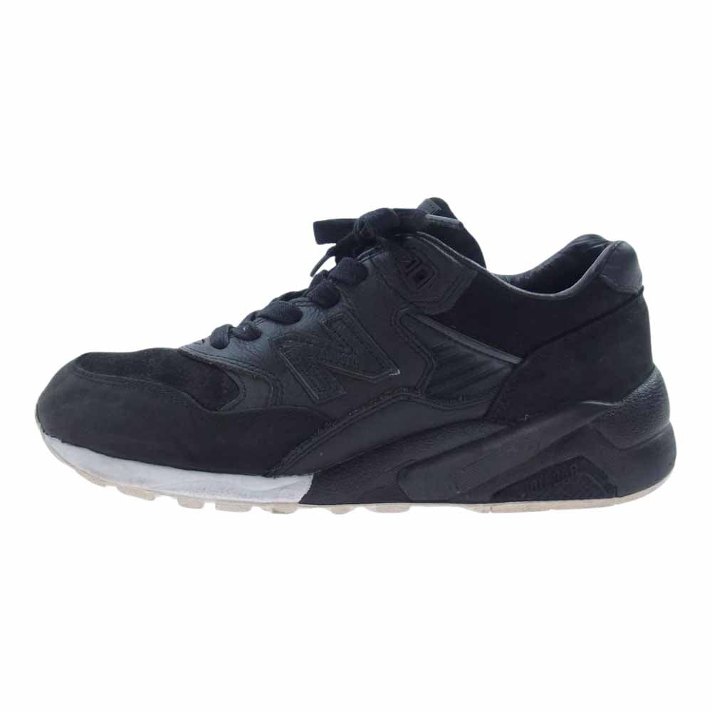 NEW BALANCE ニューバランス × Wings + Horns ウィングス アンド ホーンズ MT580WH スニーカー ブラック系 27.5cm【中古】