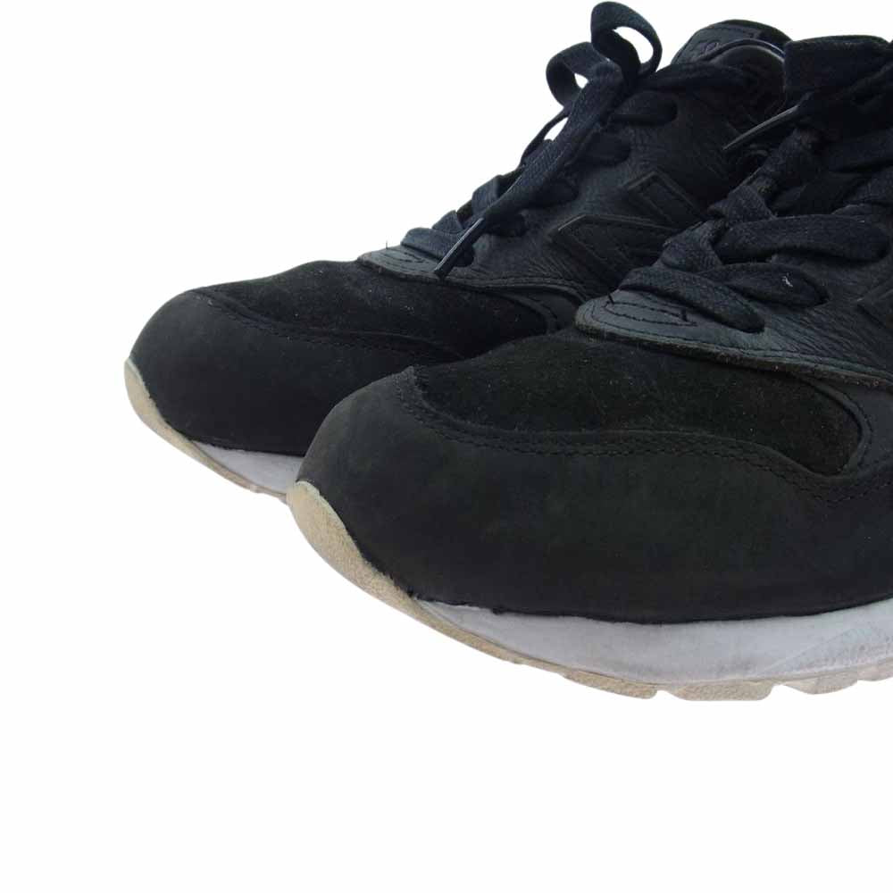 NEW BALANCE ニューバランス × Wings + Horns ウィングス アンド ホーンズ MT580WH スニーカー ブラック系 27.5cm【中古】