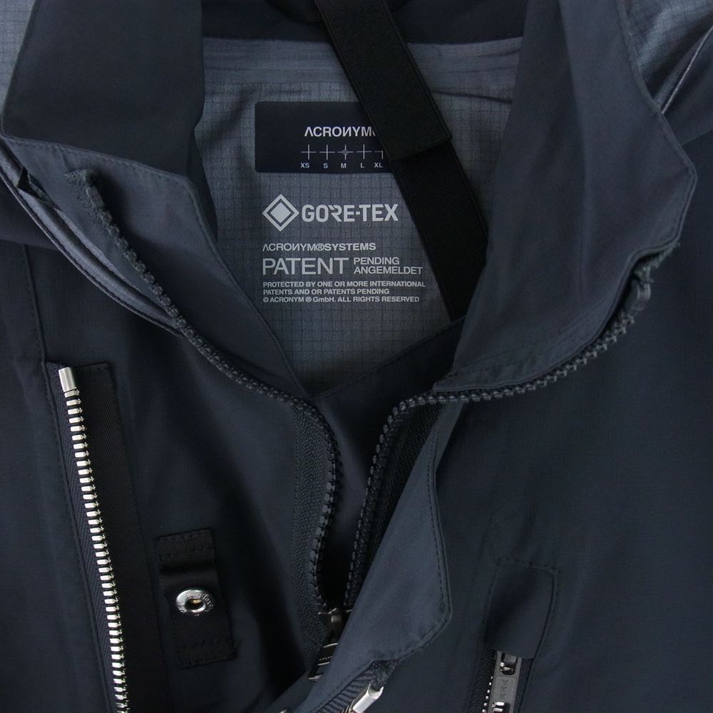 アクロニウム J68-GT 3L Gore-Tex Pro Rider Jacket ゴアテックス プロ ライダー ジャケット グレー系 M【中古】