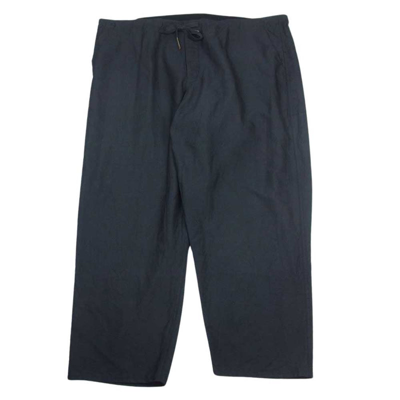 アラキ ユウ STP06 STKZSI pyjama pants in special fabric dark パンツ ワイド パンツ ブラック系 1【中古】