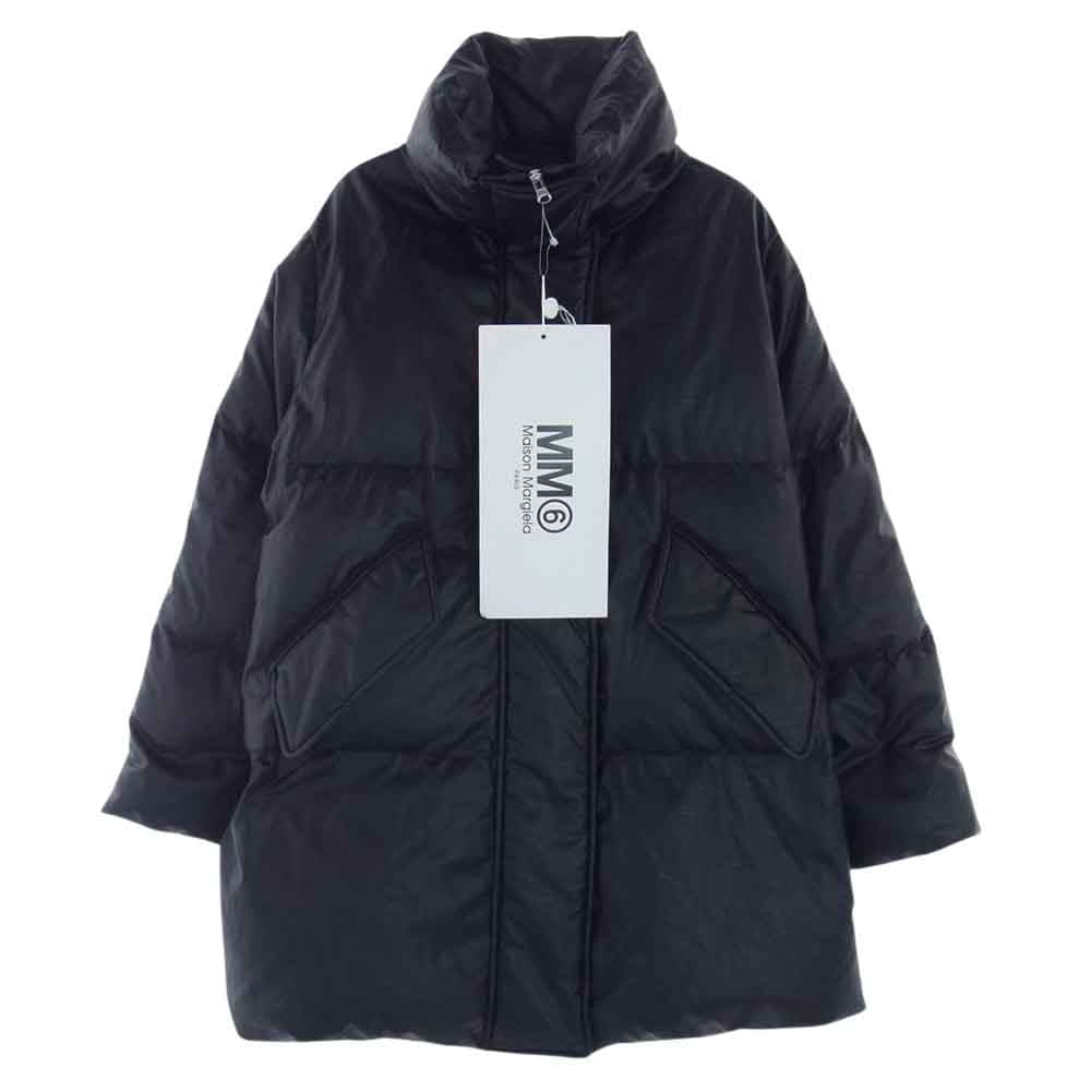 MAISON MARGIELA メゾンマルジェラ 21AW S52AM0161 S53057 MM6 エムエムシックス ダウン コート ジャケット ブラック系 S【中古】