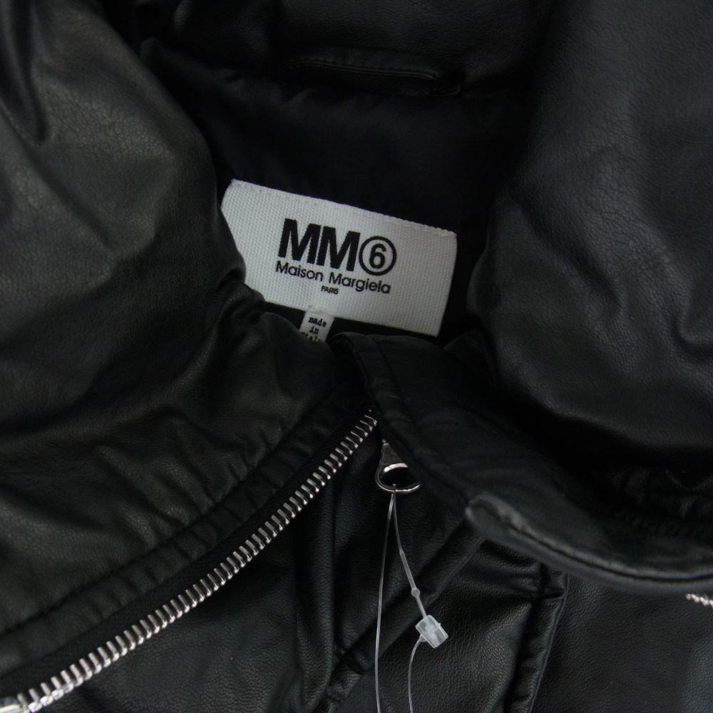 MAISON MARGIELA メゾンマルジェラ 21AW S52AM0161 S53057 MM6 エムエムシックス ダウン コート ジャケット ブラック系 S【中古】