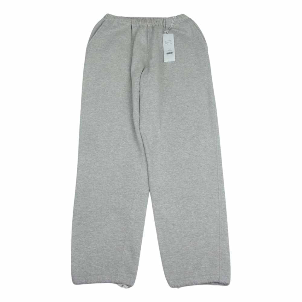 COMOLI コモリ 22AW W03-05004  コットン 吊裏毛 スウェットパンツ   グレー系 2【新古品】【未使用】【中古】