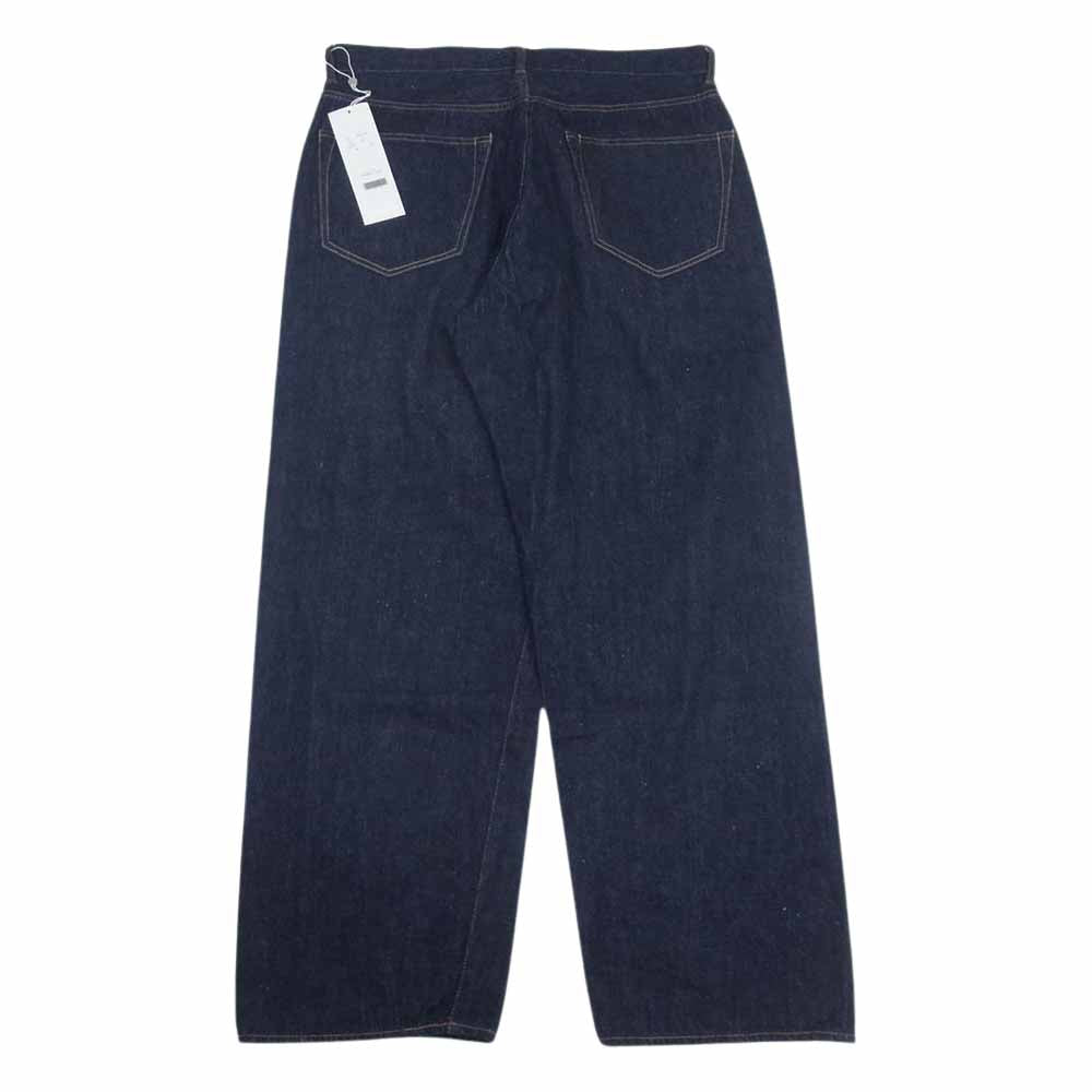 COMOLI コモリ 22AW W03-03003  5P デニムパンツ インディゴブルー系 2【新古品】【未使用】【中古】
