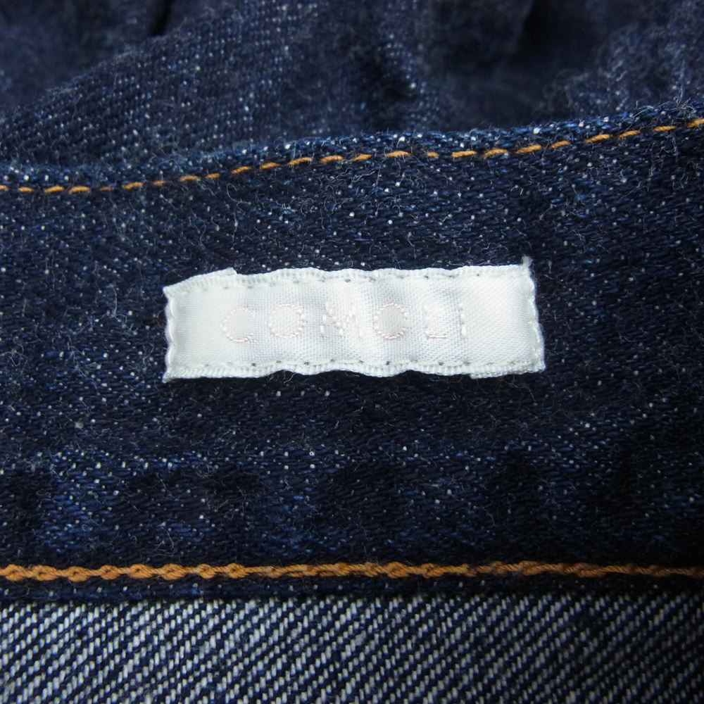 COMOLI コモリ 22AW W03-03003  5P デニムパンツ インディゴブルー系 2【新古品】【未使用】【中古】
