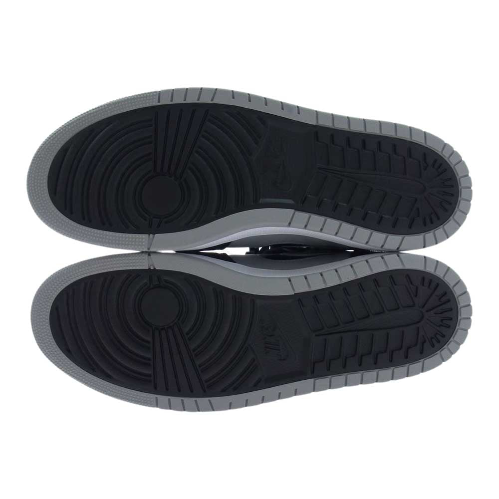 NIKE ナイキ CT0978-001  Air Jordan 1 High Comfort Black Grey エアジョーダン1 ハイ コンフォート スニーカー ブラック系 グレー系 30cm【極上美品】【中古】