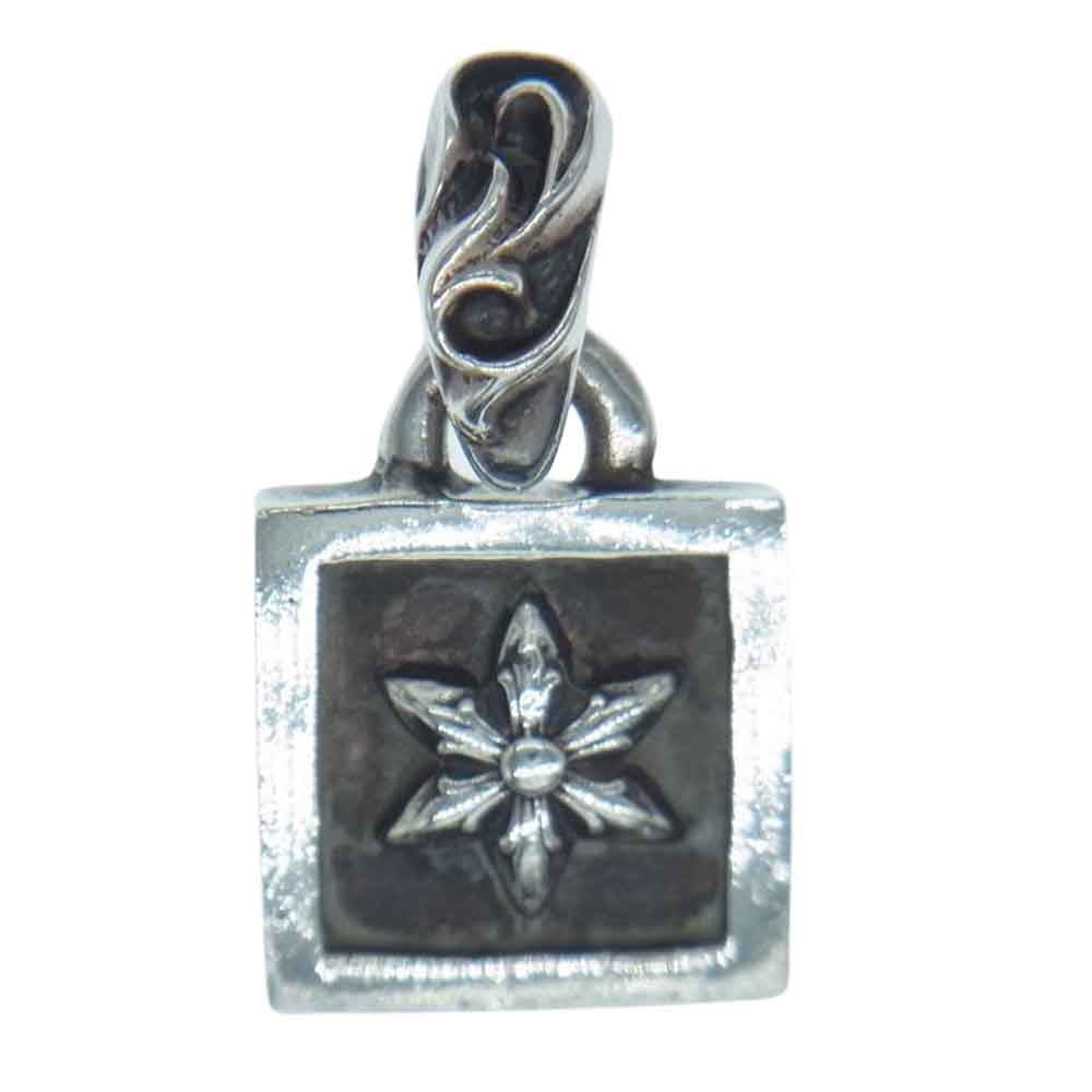 CHROME HEARTS クロムハーツ（原本無） FRAMED STAR フレームド スターチャーム ペンダントトップ ネックレストップ シルバー系【中古】