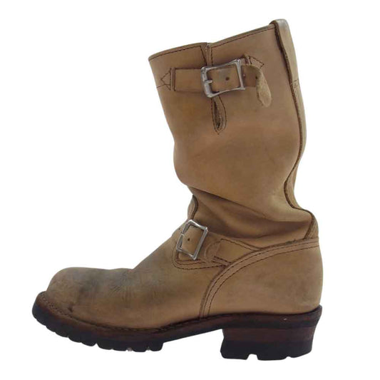 WESCO ウエスコ ウエスコ ボス エンジニア ブーツ ライトブラウン系 8E【中古】
