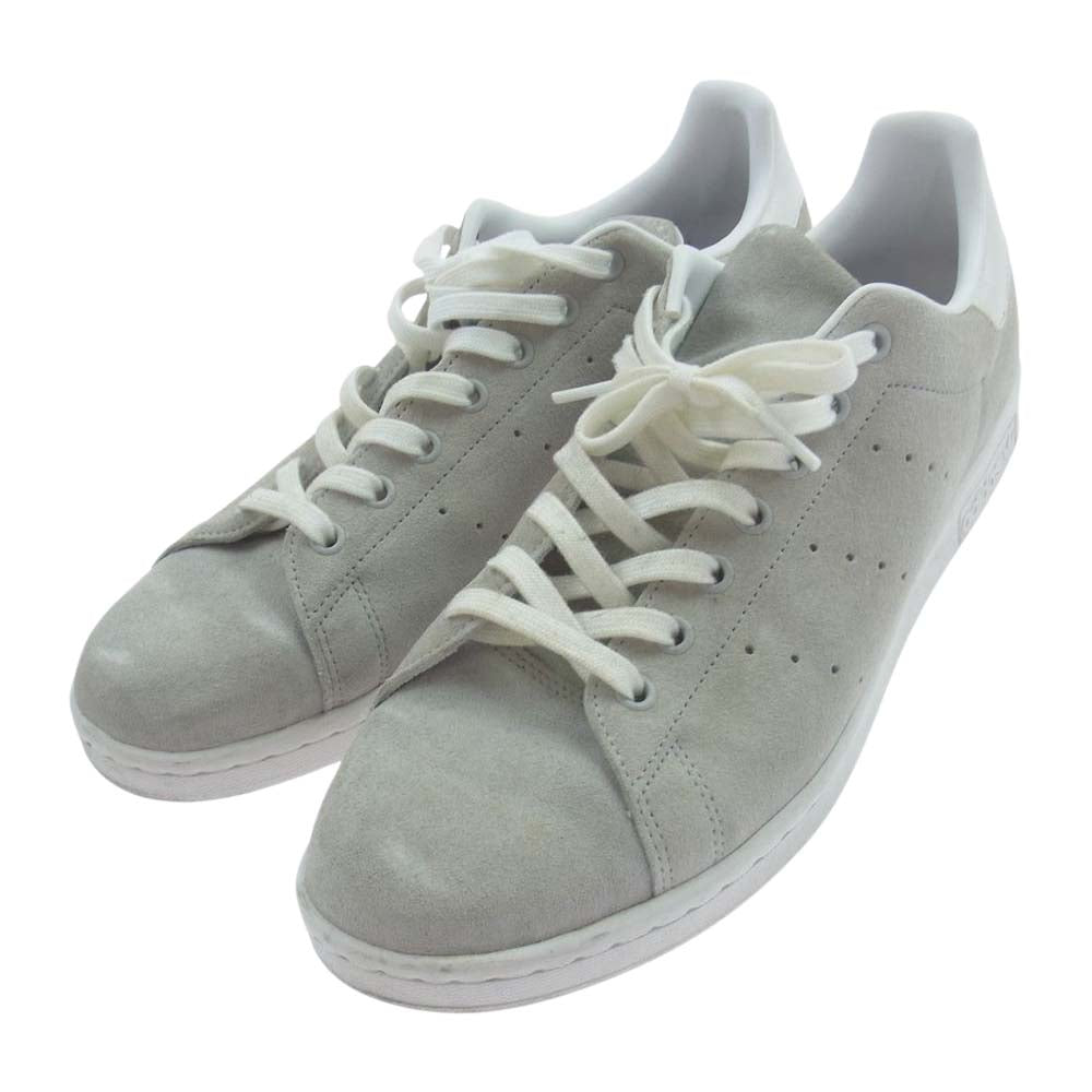 adidas アディダス FV1092 STAN SMITH スタンスミス グレー スエード スニーカー グレー系 30cm【中古】