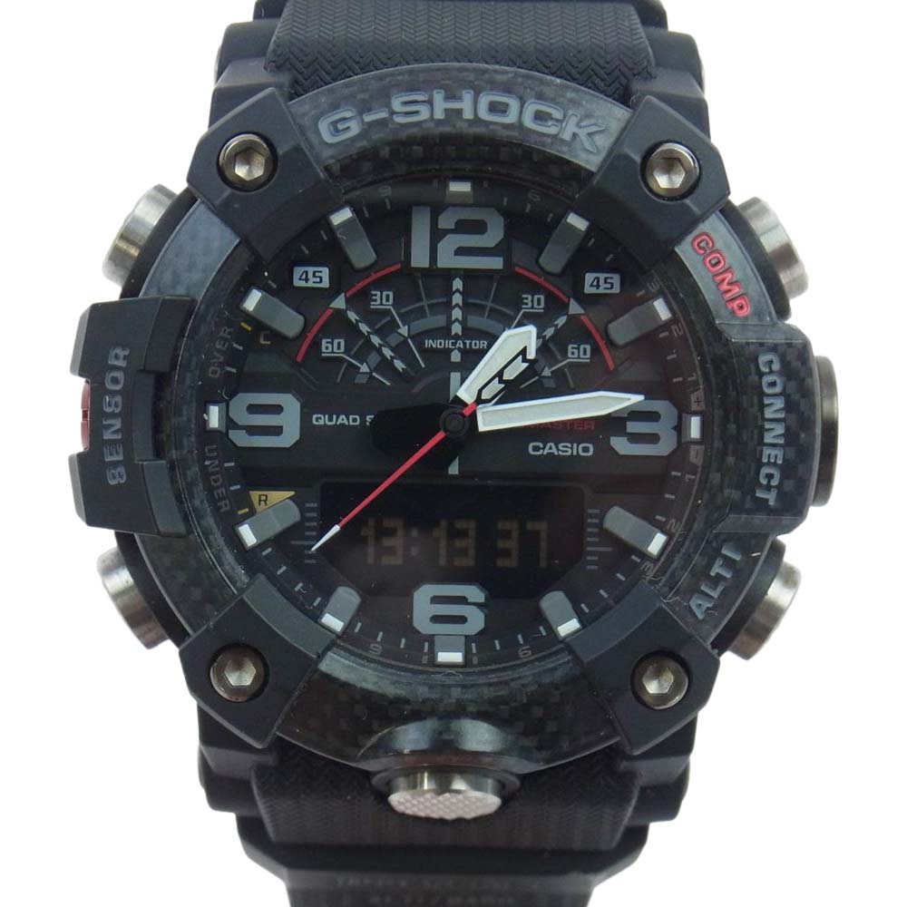G-SHOCK ジーショック GG-B100-1AJF MASTER OF G LAND MUDMASTER マスターオブジー マッドマスター デジアナ  ウォッチ 時計 ブラック系【中古】