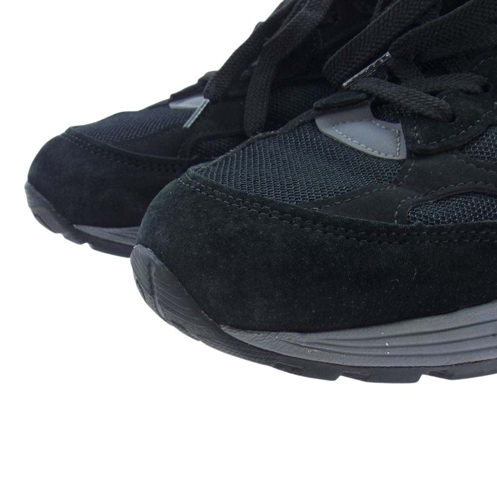 NEW BALANCE ニューバランス M992BL USA製 ローカット スニーカー ブラック系 28cm【中古】