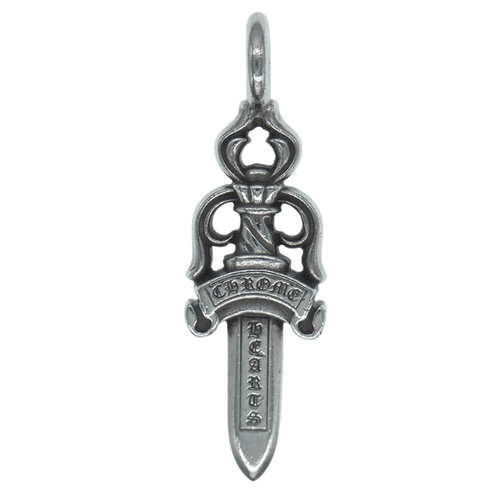 CHROME HEARTS クロムハーツ（原本無）  DBL DAGGER ダブルダガー ペンダント シルバー系【中古】