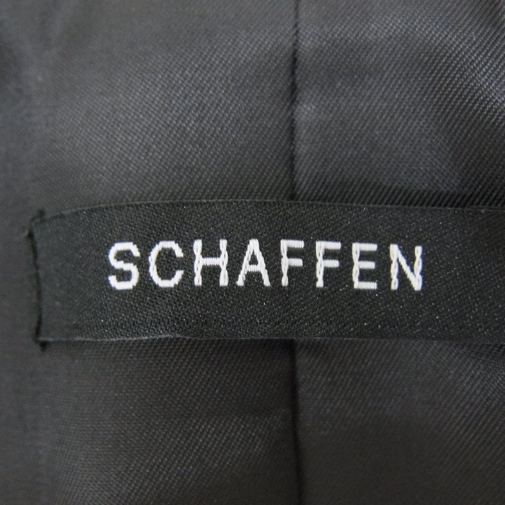 シャッフェン シープレザー フルジップ シングル ライダースジャケット ホワイト系 3【中古】