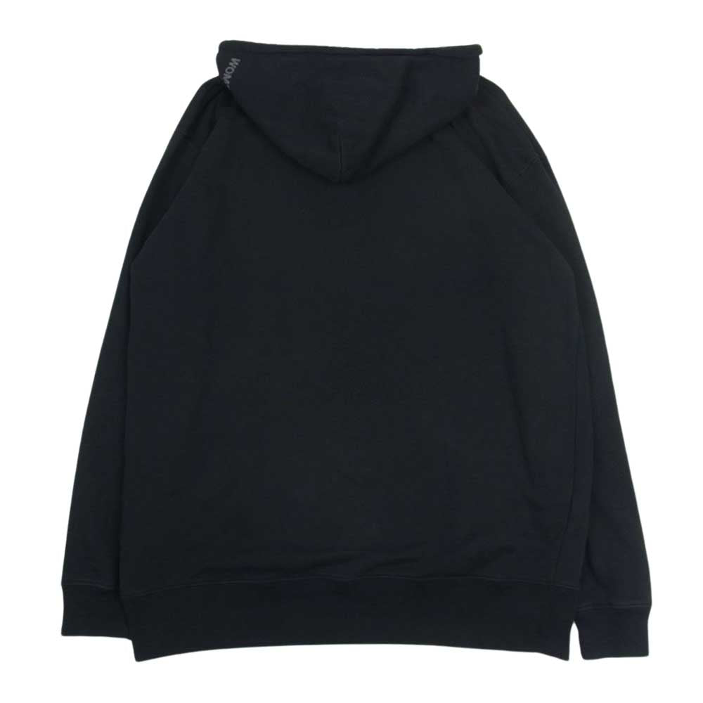 Yohji Yamamoto ヨウジヤマモト YY-T14-016 Ys ワイズ WOMEN’S EMPOWERMENT Autonomy Heteronomy オーバーサイズ フーディ パーカー ブラック系 ２【中古】