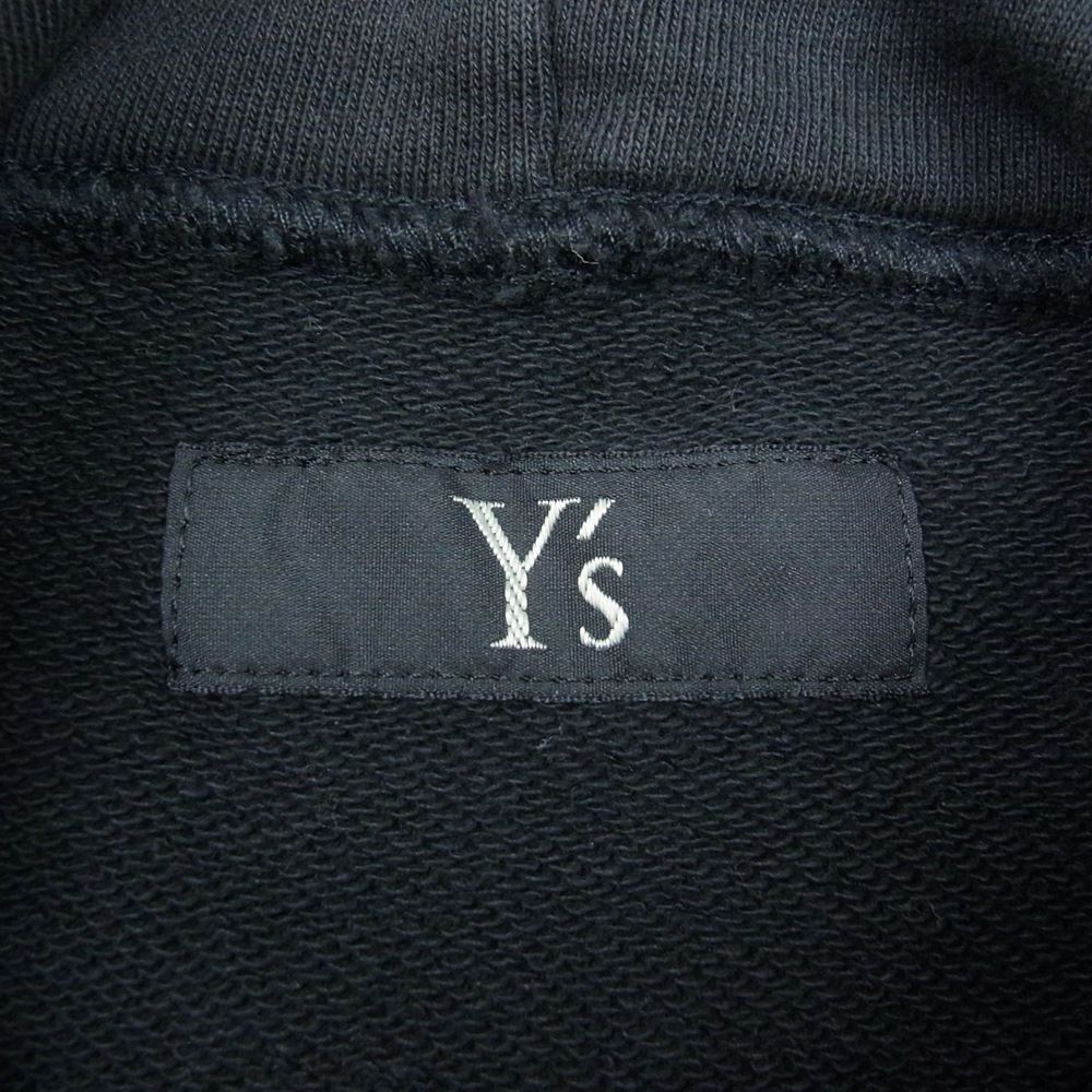 Yohji Yamamoto ヨウジヤマモト YY-T14-016 Ys ワイズ WOMEN’S EMPOWERMENT Autonomy Heteronomy オーバーサイズ フーディ パーカー ブラック系 ２【中古】