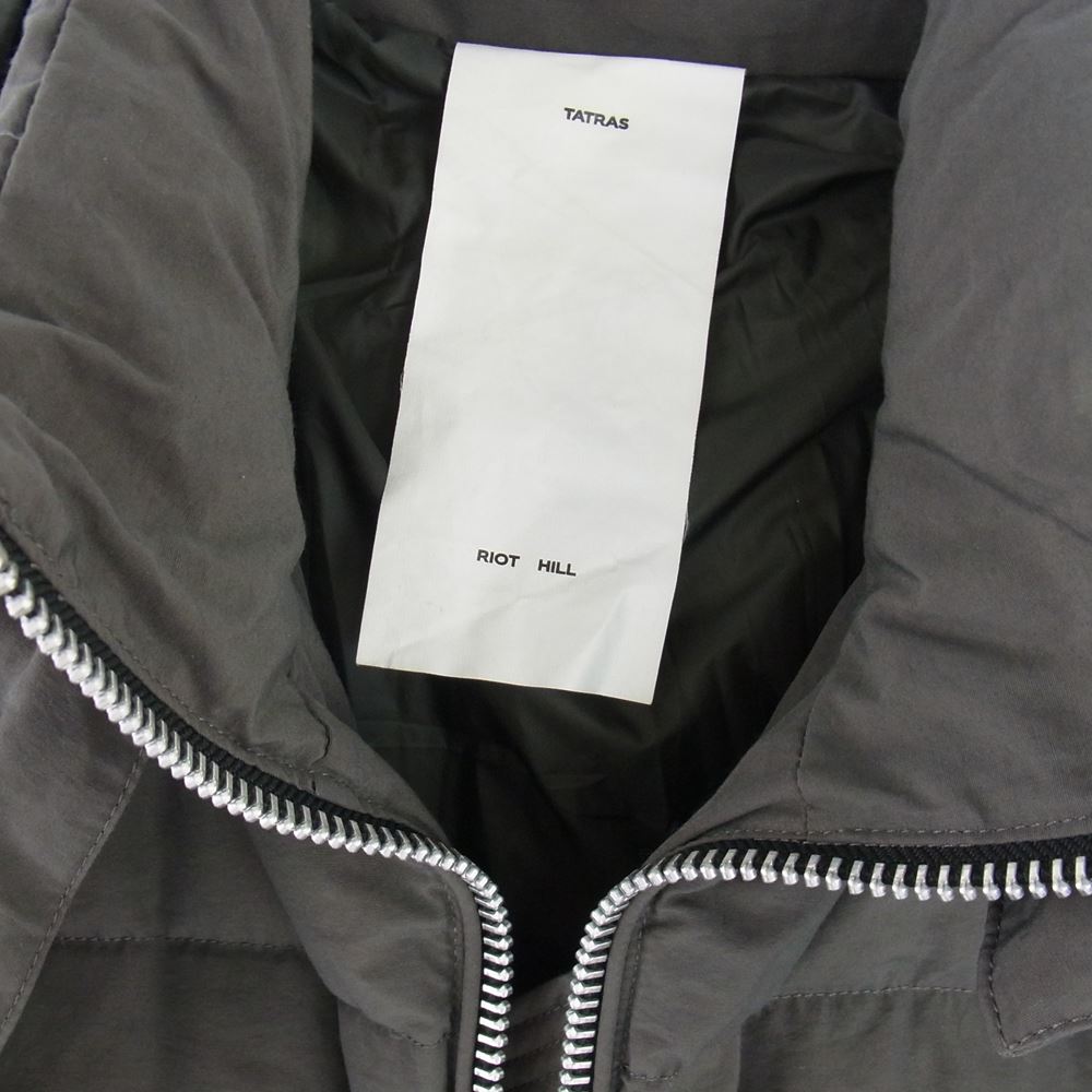 TATRAS タトラス × RIOT HILL ライオットヒル 20AW MTRH20A4688-D ミリタリー フライト ダウンジャケット カーキ系 05【中古】