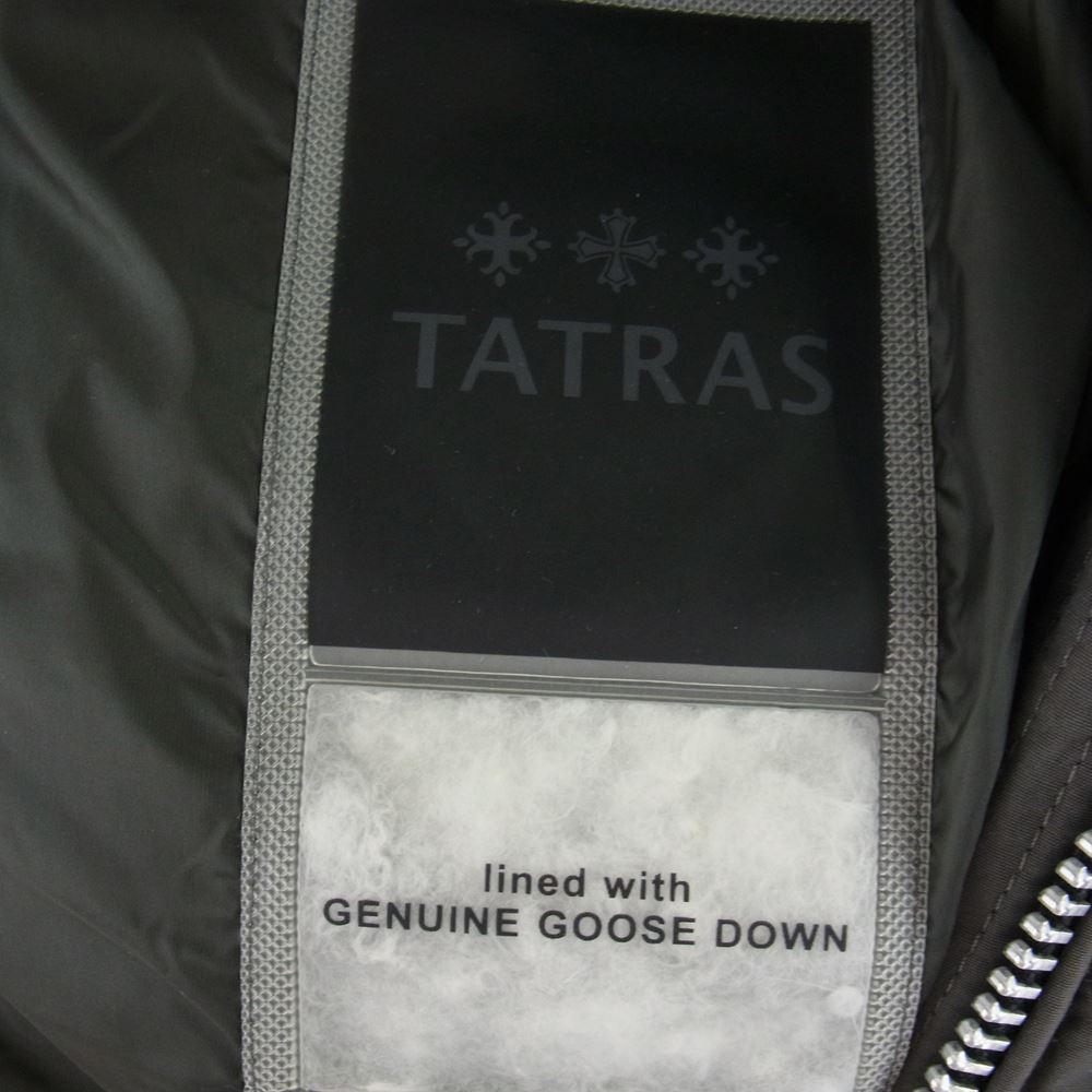 TATRAS タトラス × RIOT HILL ライオットヒル 20AW MTRH20A4688-D ミリタリー フライト ダウンジャケット カーキ系 05【中古】