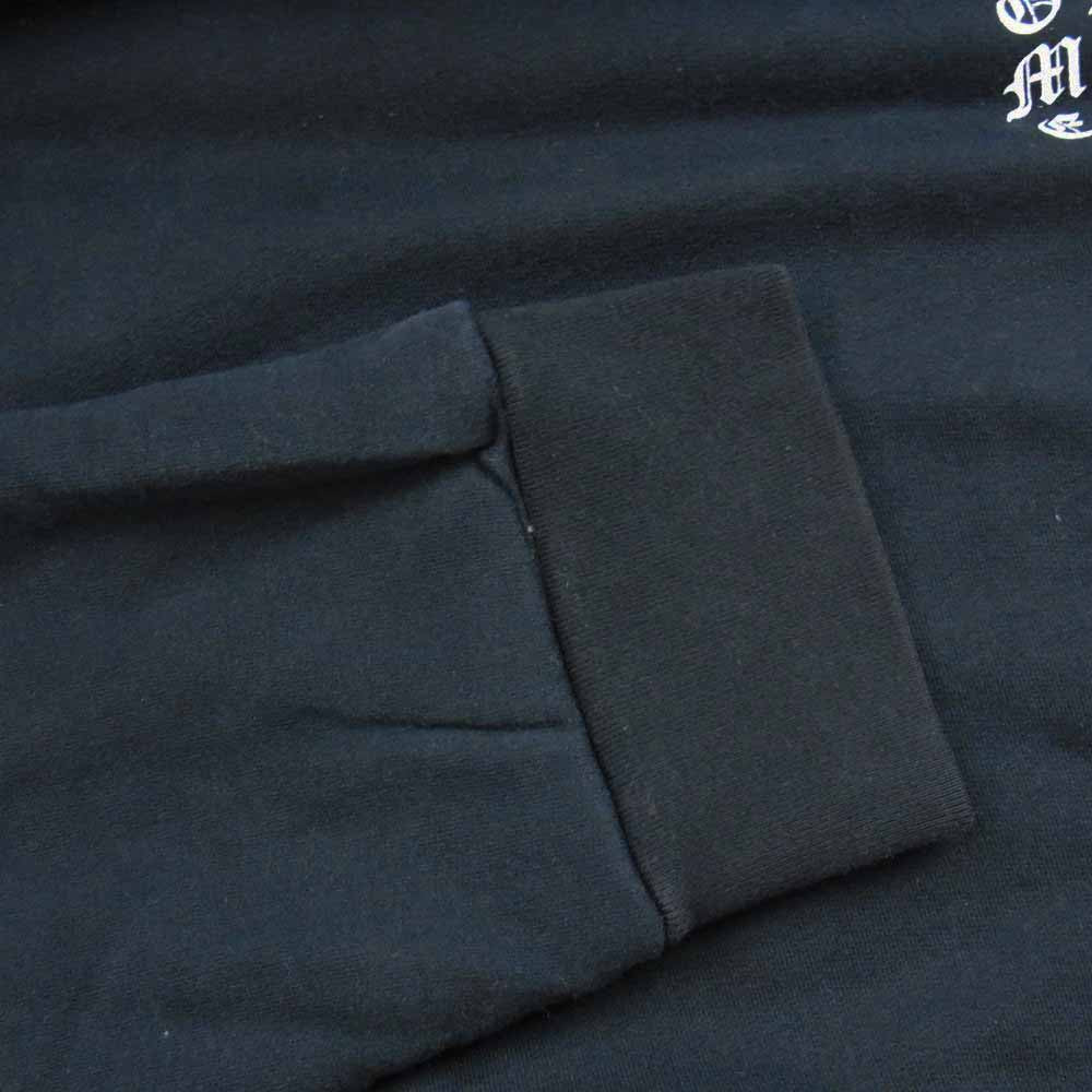 CHROME HEARTS クロムハーツ（原本無） 国内正規品 サイズ：XXL SWTSHRT PLVR スクリプト ロゴ スウェット パーカー ブラック系 XXL【中古】