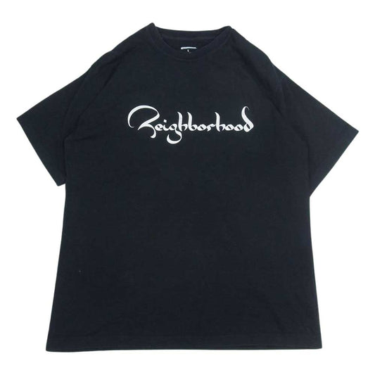 NEIGHBORHOOD ネイバーフッド 21SS 211PCNH-ST12 ZILD C-TEE ジルド ロゴ 半袖 Tシャツ ブラック系 L【中古】