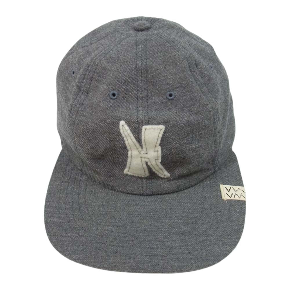 VISVIM ビズビム 18AW 0118203003018 EXCELSIOR CAP H ウールリネン ベースボール キャップ グレー系 SM【中古】