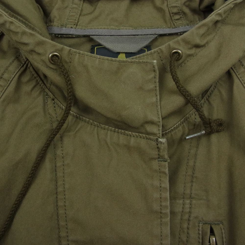HYSTERIC GLAMOUR ヒステリックグラマー 0133AB05 スタッズ付き ミリタリー ポンチョ ジャケット カーキ系 F【中古】