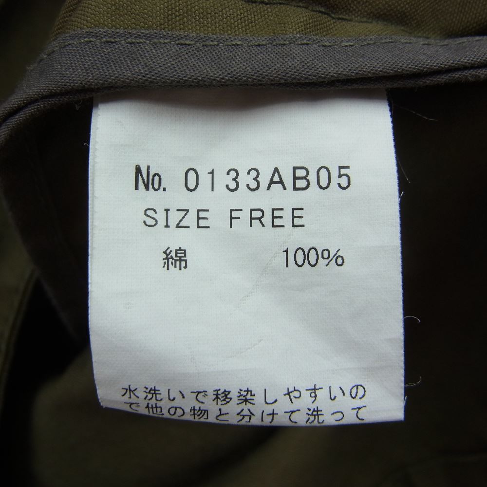 HYSTERIC GLAMOUR ヒステリックグラマー 0133AB05 スタッズ付き ミリタリー ポンチョ ジャケット カーキ系 F【中古】