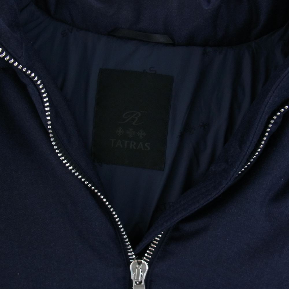 TATRAS タトラス MTAT21Ａ4765-Ｄ  HORN ホーン フーディ ダウン ジャケット ネイビー系 S 01【美品】【中古】