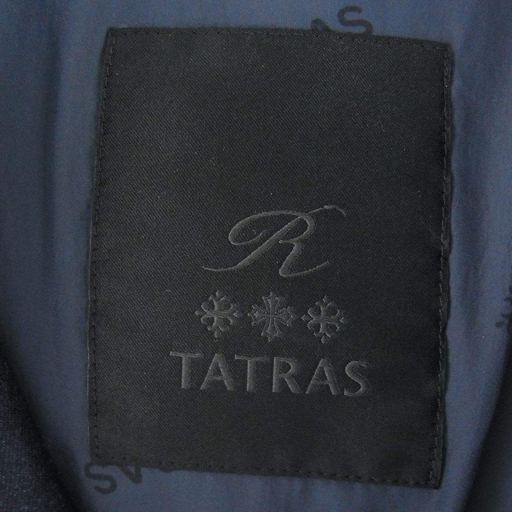 TATRAS タトラス MTAT21Ａ4765-Ｄ  HORN ホーン フーディ ダウン ジャケット ネイビー系 S 01【美品】【中古】