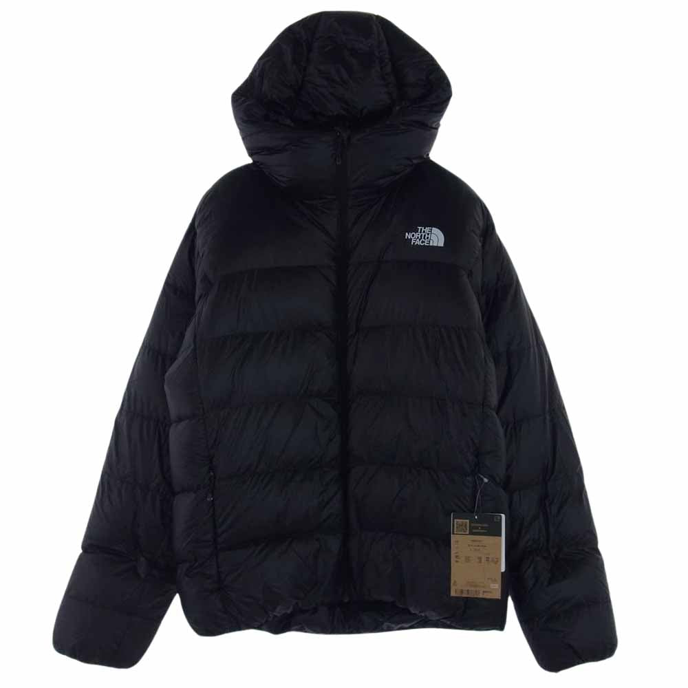 THE NORTH FACE ノースフェイス ND92301 ALPINE NUPTSE HD アルパイン ヌプシ フーディー ダウン ジャケット ブラック系 L【極上美品】【中古】