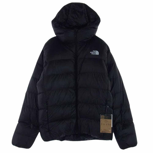 THE NORTH FACE ノースフェイス ND92301 ALPINE NUPTSE HD アルパイン ヌプシ フーディー ダウン ジャケット ブラック系 L【極上美品】【中古】