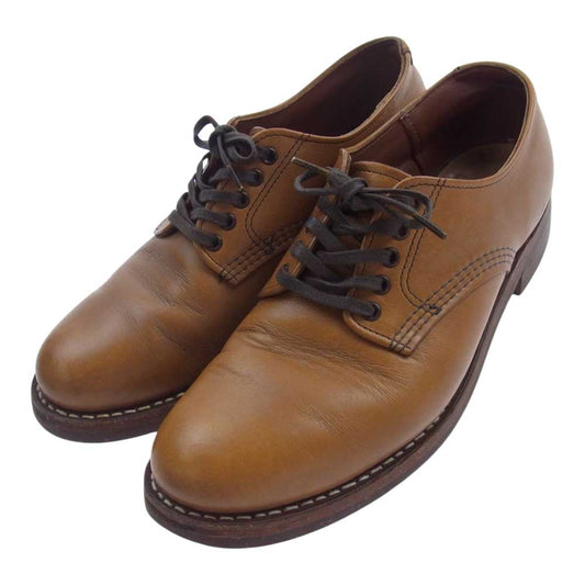 RED WING レッドウィング 9044 ベックマン オックスフォード ワークブーツ ローカット ブーツ ライトブラウン系 27cm【中古】