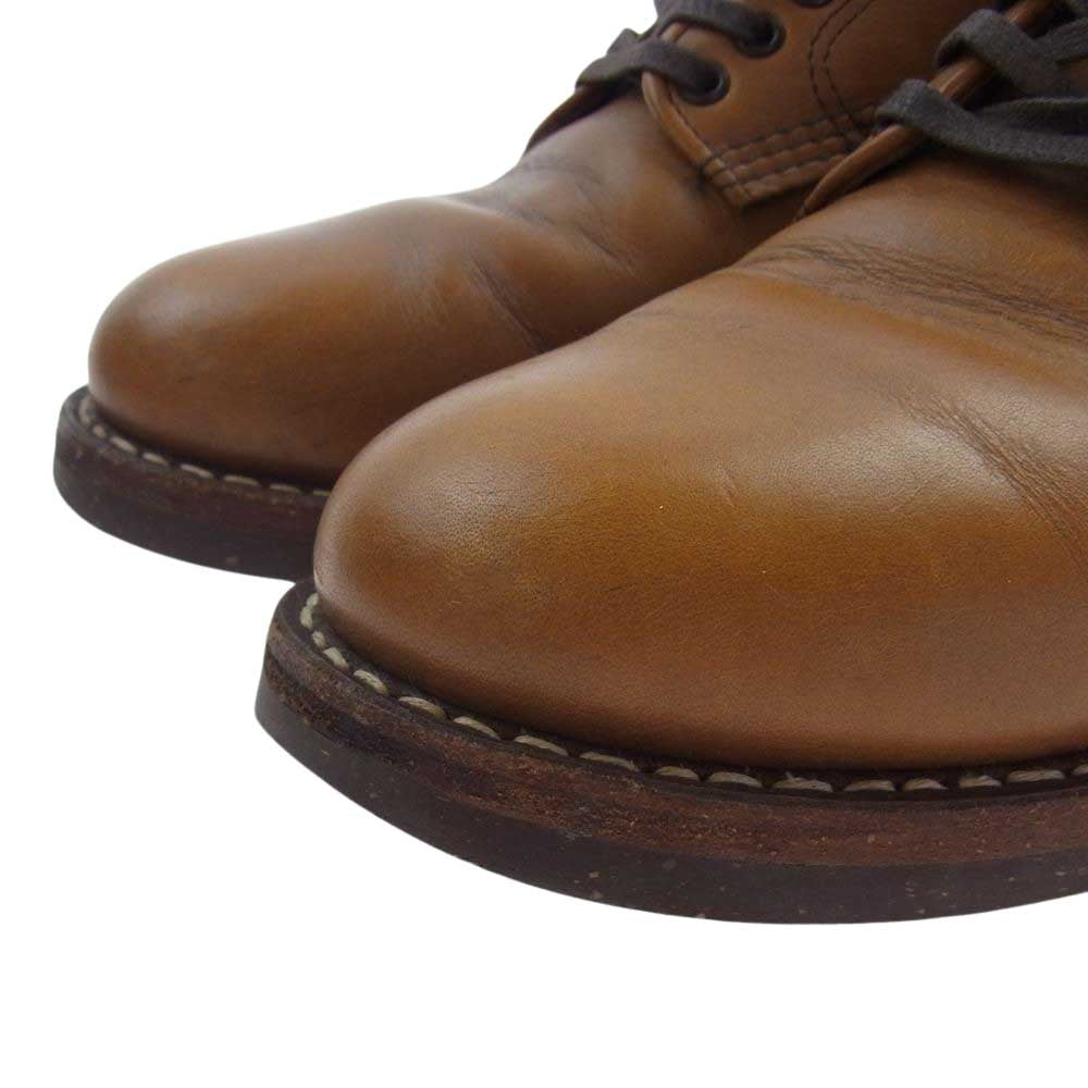 RED WING レッドウィング 9044 ベックマン オックスフォード ワークブーツ ローカット ブーツ ライトブラウン系 27cm【中古】