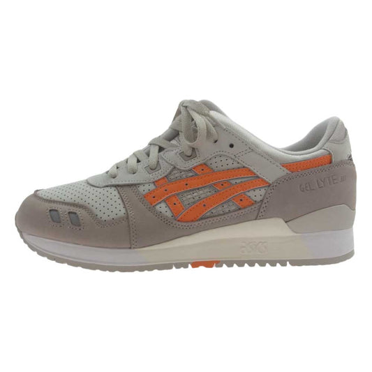 asics アシックス 1201A810-250 × KITH キス GEL-LYTE 3 07 REMASTERED ゲルライト 3 07 リマスタード ロニーファイグ スニーカー グレー系 28.25cm【新古品】【未使用】【中古】