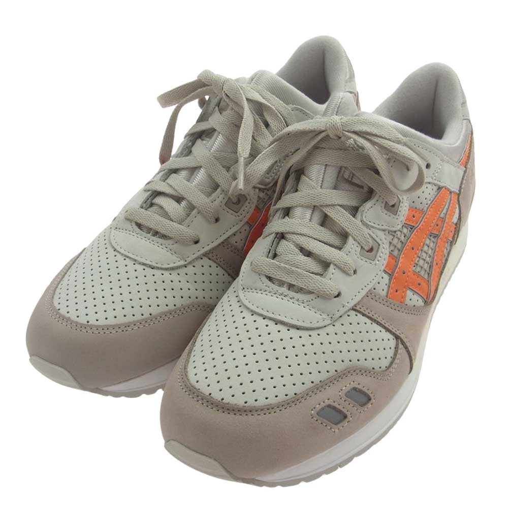 asics アシックス 1201A810-250 × KITH キス GEL-LYTE 3 07 REMASTERED ゲルライト 3 07 リマスタード ロニーファイグ スニーカー グレー系 28.25cm【新古品】【未使用】【中古】