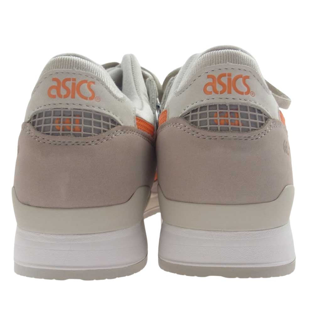 asics アシックス 1201A810-250 × KITH キス GEL-LYTE 3 07 REMASTERED ゲルライト 3 07 リマスタード ロニーファイグ スニーカー グレー系 28.25cm【新古品】【未使用】【中古】