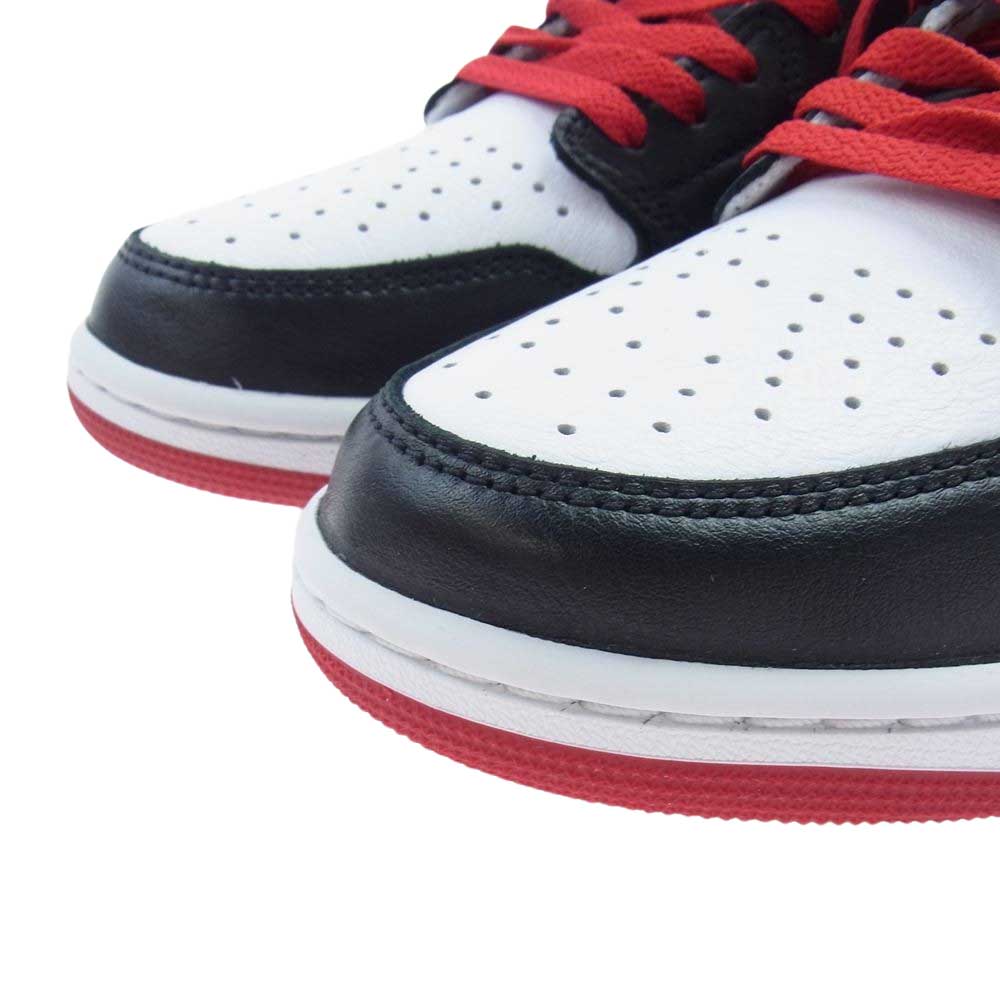 NIKE ナイキ CZ0790-106 Air Jordan 1 Retro Low OG Black Toe エアジョーダン1 レトロ ロー OG ブラック トゥ スニーカー ホワイト系 ブラック系 28.5cm【新古品】【未使用】【中古】