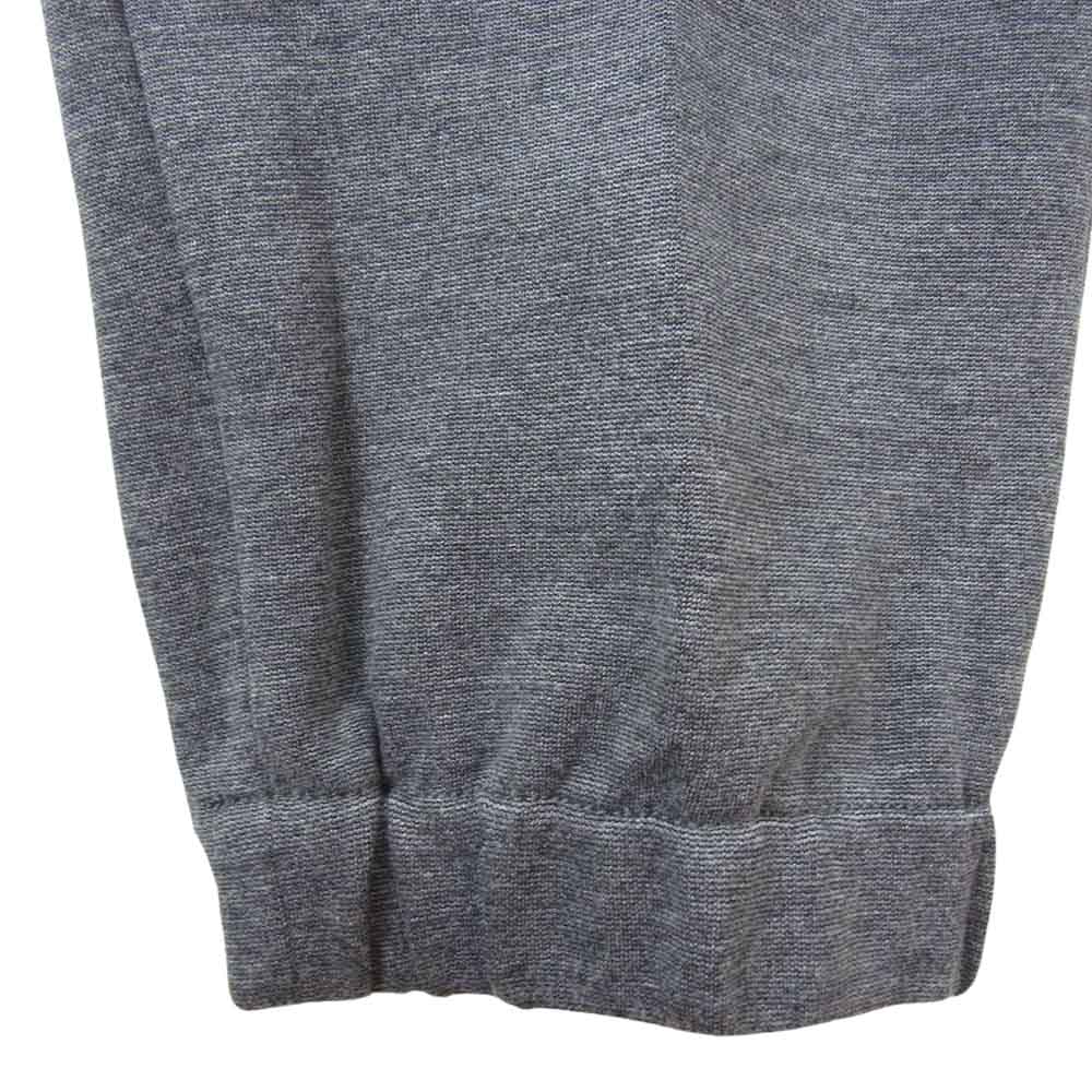 ジャブスアルキヴィオ A5961 GIORGIONE スタンダード サマー ジャージー 裾シャーリング パンツ グレー系 48【極上美品】【中古】