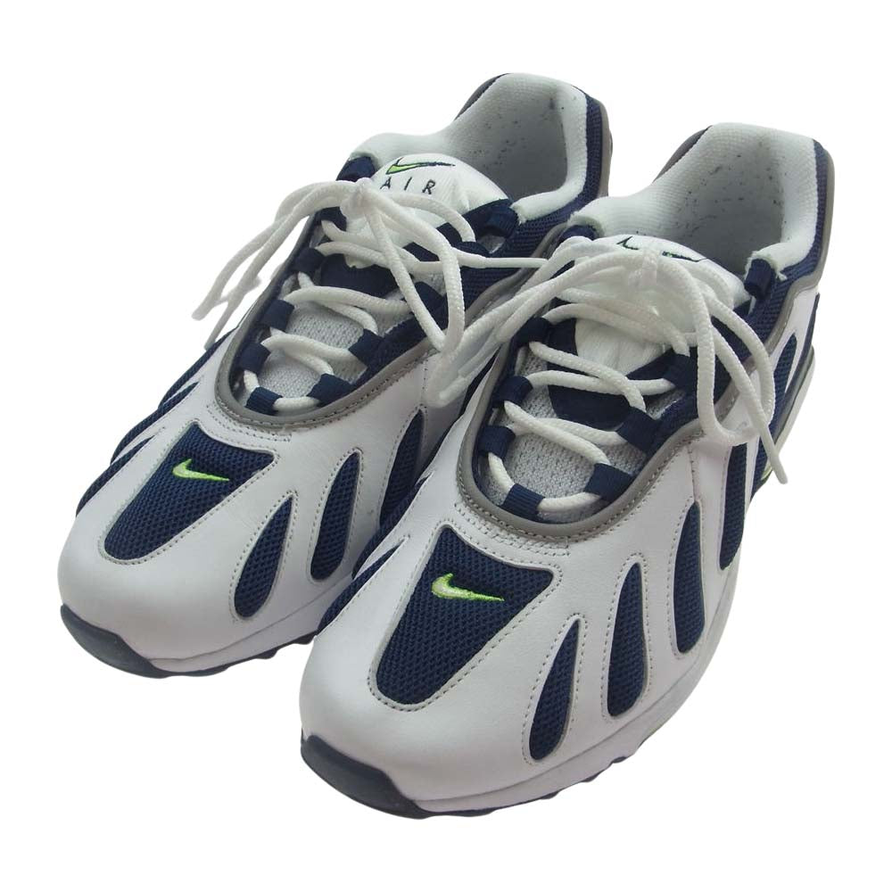 NIKE ナイキ 870165-100 Air Max 96 XX Obsidian Scream Green エアマックス 96 XX オブシディアン スクリーム グリーン スニーカー ホワイト系 ネイビー系 28cm【中古】