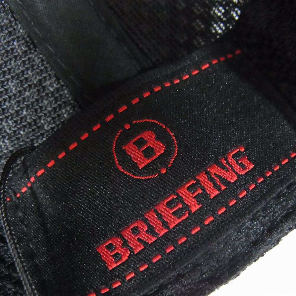 BRIEFING ブリーフィング BRG233M68 MENS CAMO PRINT MESH CAP カモフラ プリント メッシュ キャップ ブラック系 FREE【新古品】【未使用】【中古】