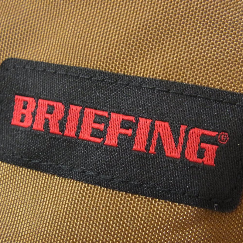 BRIEFING ブリーフィング BRA221A35 WONDER S ワンダー スモール キャンバス ハンドバッグ ブラウン系【新古品】【未使用】【中古】