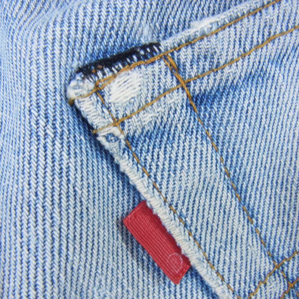 Levi's リーバイス ヴィンテージ オリジナル 501 赤耳 黒カンヌキ ボタン裏刻印524  デニム パンツ インディゴブルー系 サイズ表記薄【中古】