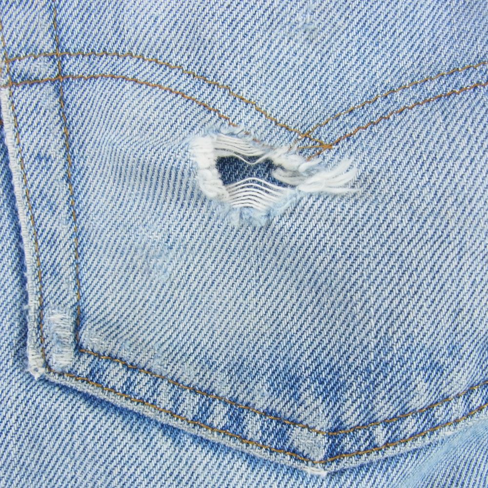 Levi's リーバイス ヴィンテージ オリジナル 501 赤耳 黒カンヌキ ボタン裏刻印524  デニム パンツ インディゴブルー系 サイズ表記薄【中古】