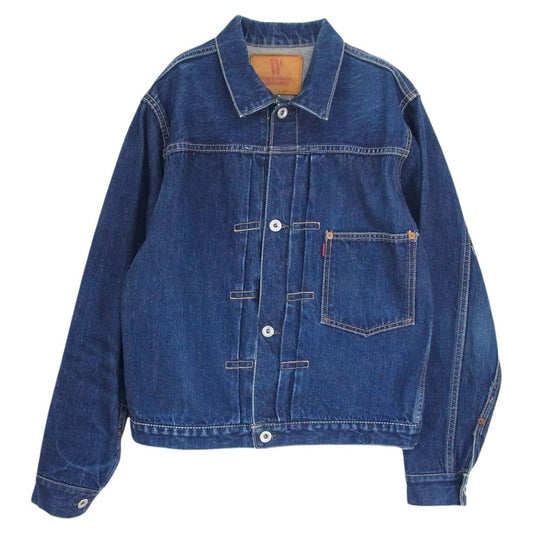 WAREHOUSE ウエアハウス Lot 2000 98s 03s 旧レザーパッチ 大戦モデル デニム ジャケット インディゴブルー系 38【中古】