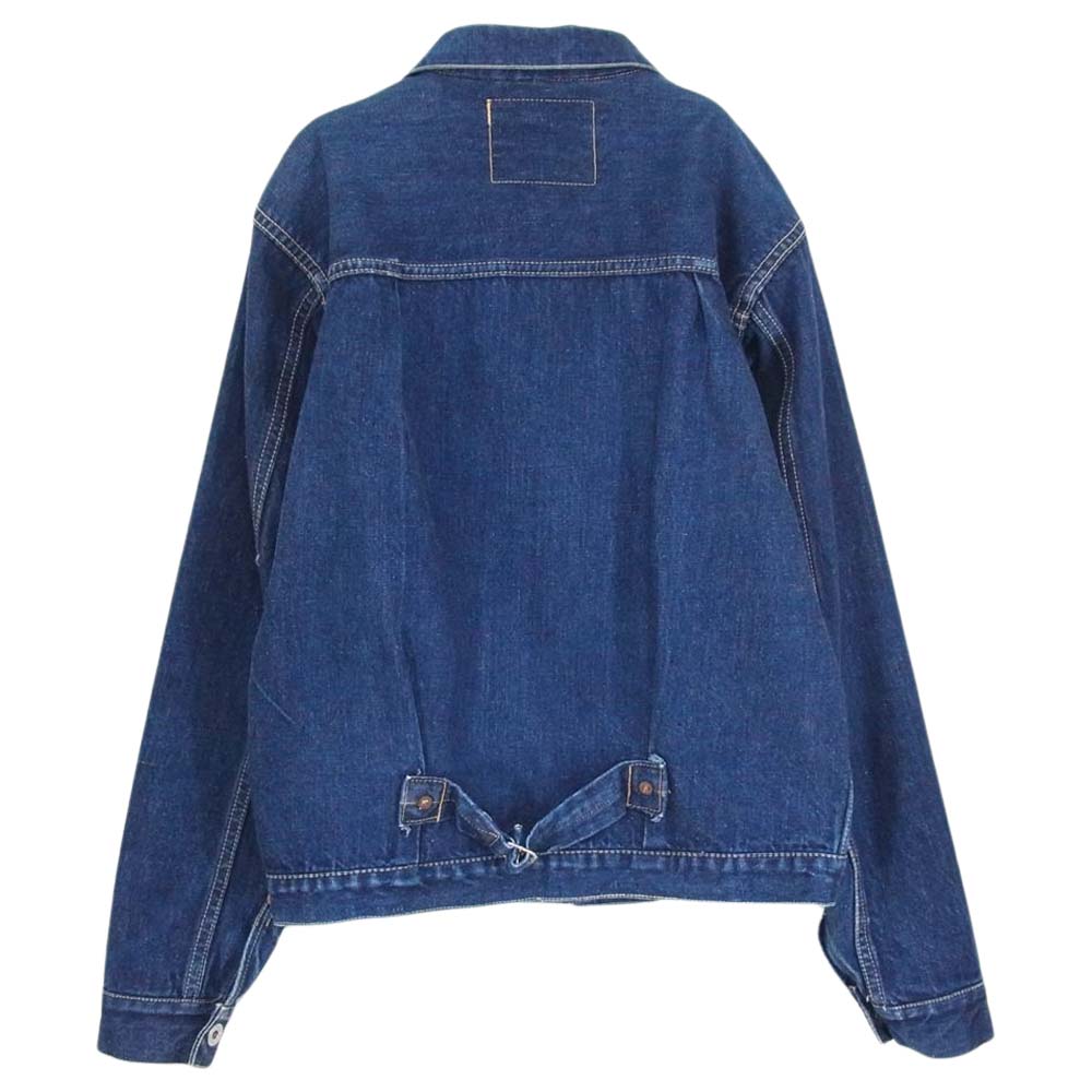 WAREHOUSE ウエアハウス Lot 2000 98s 03s 旧レザーパッチ 大戦モデル デニム ジャケット インディゴブルー系 38【中古】