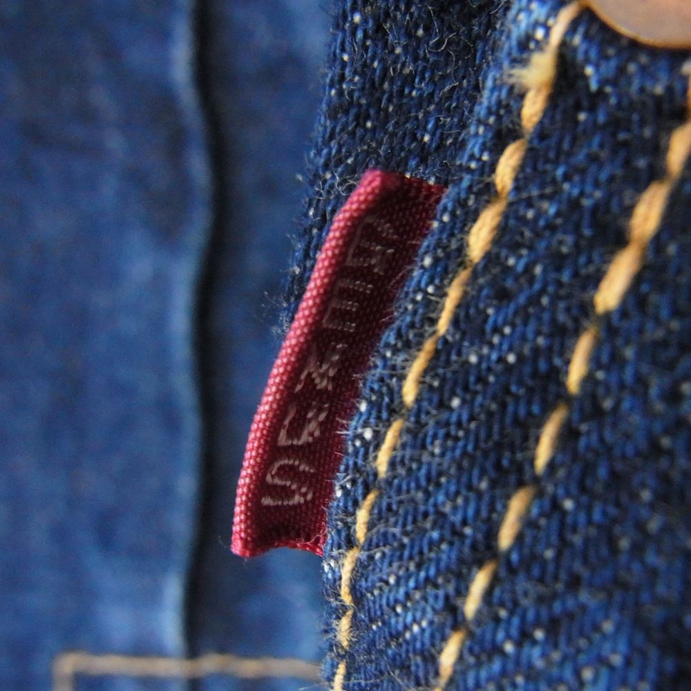 WAREHOUSE ウエアハウス Lot 2000 98s 03s 旧レザーパッチ 大戦モデル デニム ジャケット インディゴブルー系 38【中古】