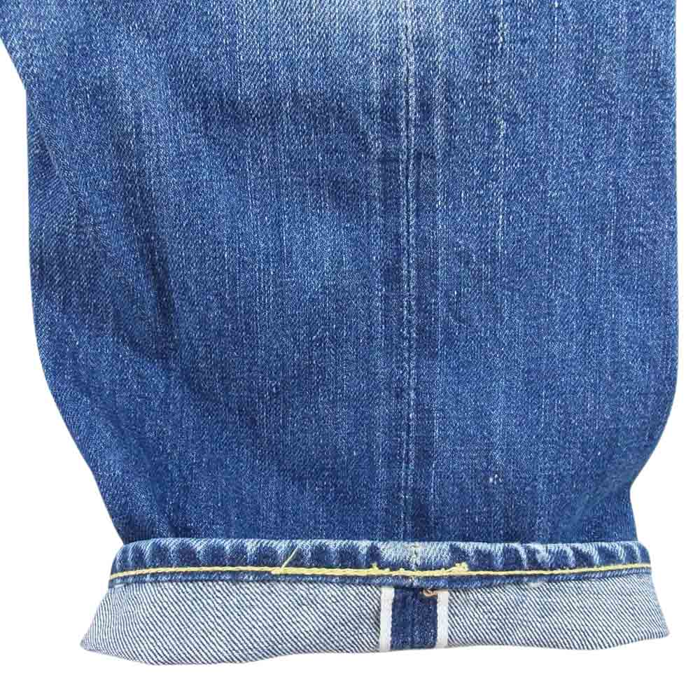 Levi's リーバイス ヴィンテージ オリジナル 501 66前期 Big E 両面不均等V 並行ステッチ デニム パンツ インディゴブルー系 サイズ表記無【中古】