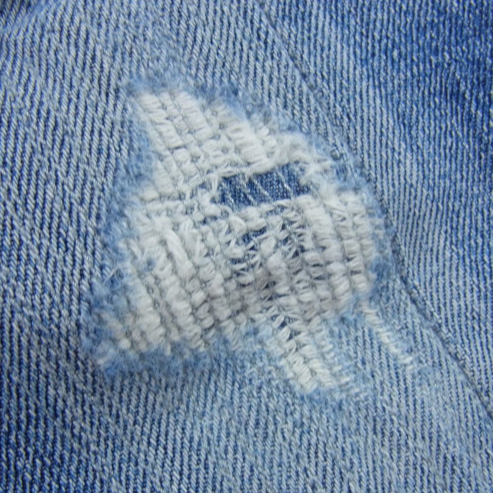 Levi's リーバイス ヴィンテージ オリジナル 501 66前期 Big E 両面不均等V 並行ステッチ デニム パンツ インディゴブルー系 サイズ表記無【中古】