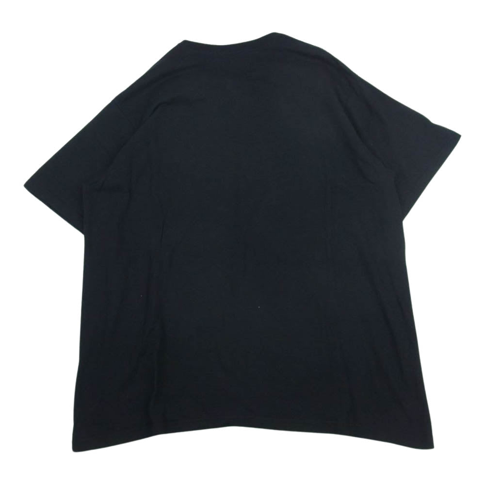 Supreme シュプリーム Yohji Yamamoto ヨウジヤマモト 20AW Game Over Tee ゲームオーバー グラフィックプリント 半袖 Tシャツ ブラック系 XL【中古】