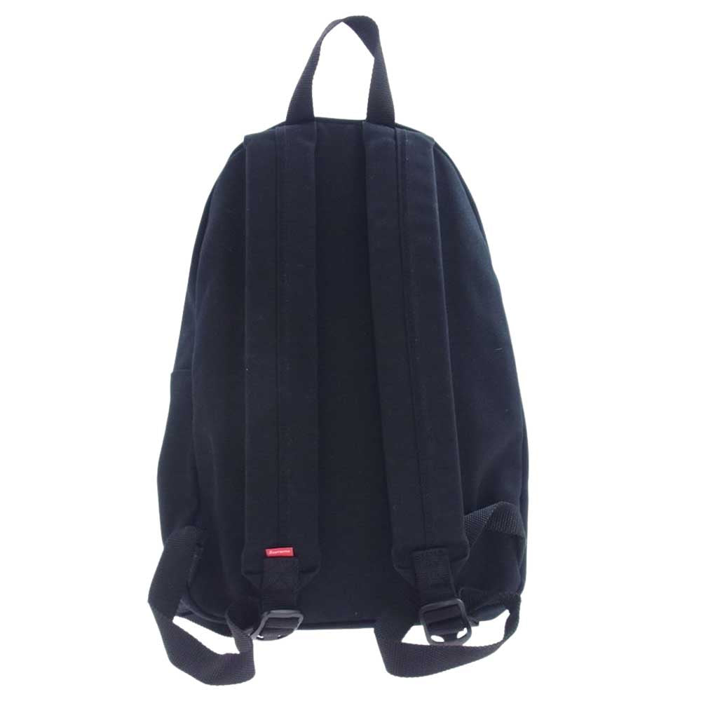Supreme シュプリーム 20AW Canvas Backpack キャンバス バックパック デイパック リュック ブラック系【中古】
